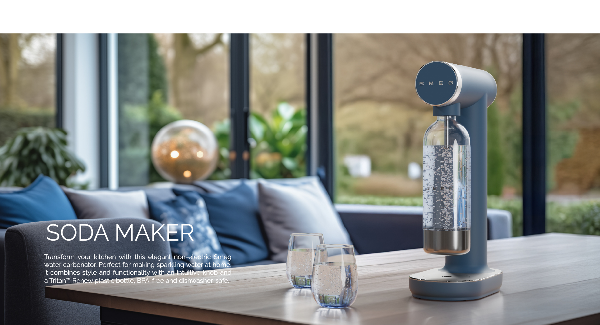 First Launch!  SMEG Soda Maker.