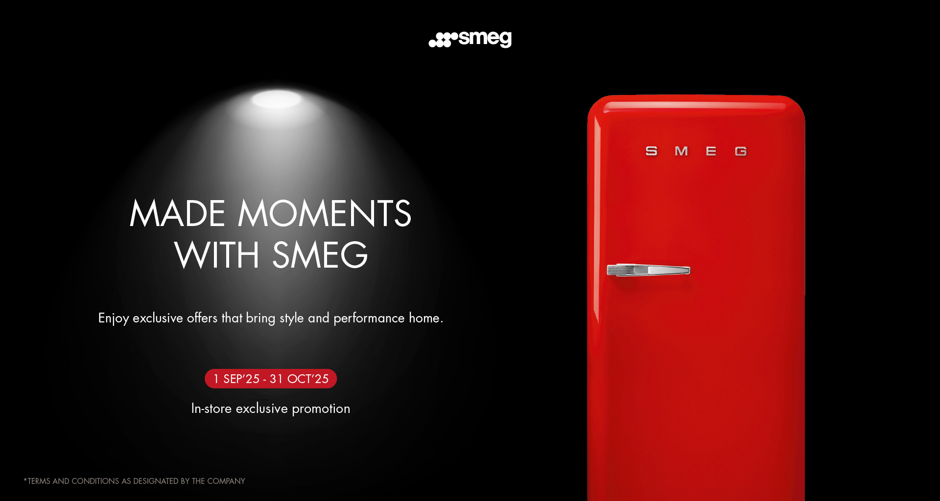 MADE MOMENTS WITH SMEG 2025