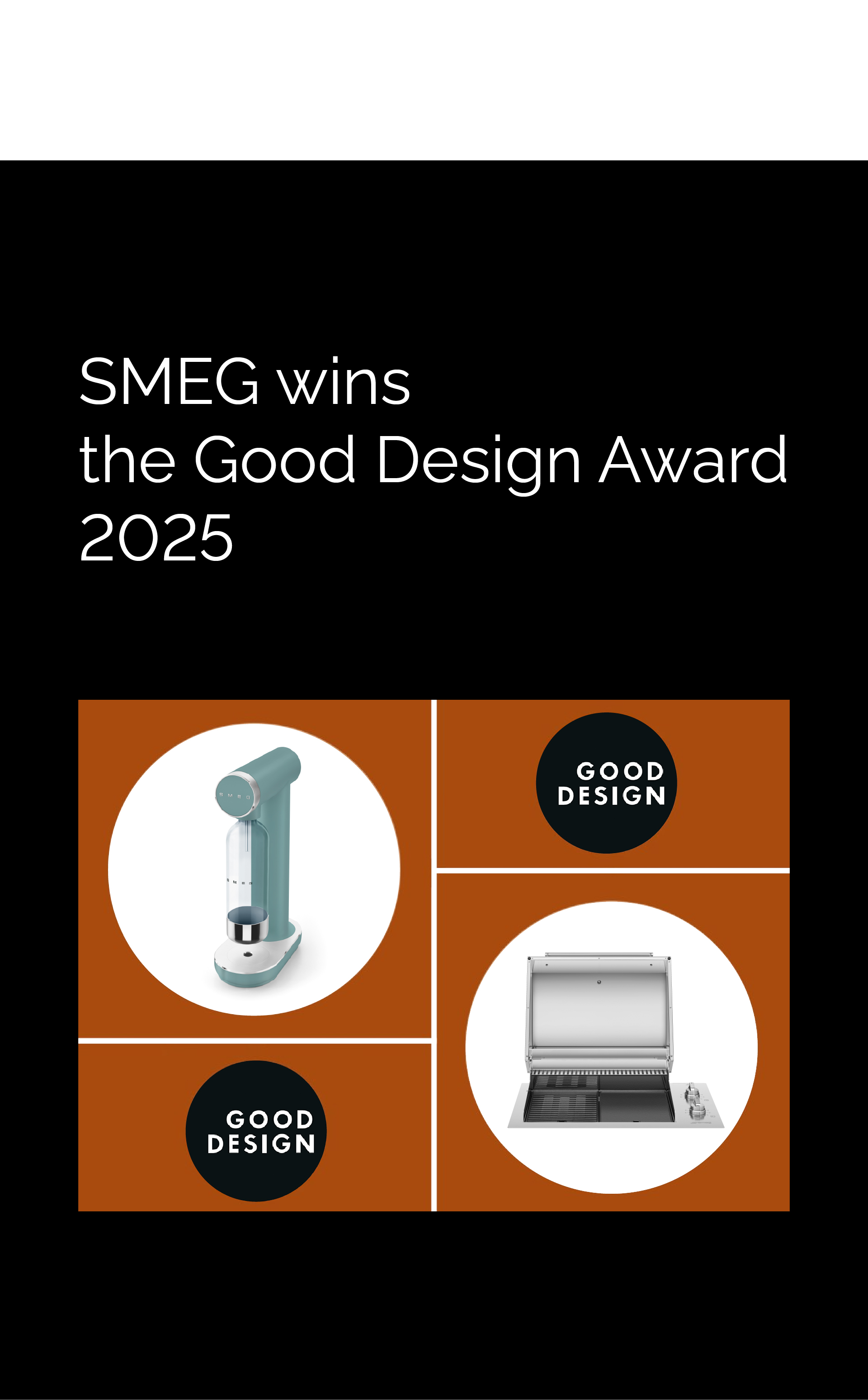 SMEG wins the Good Design Award 2025