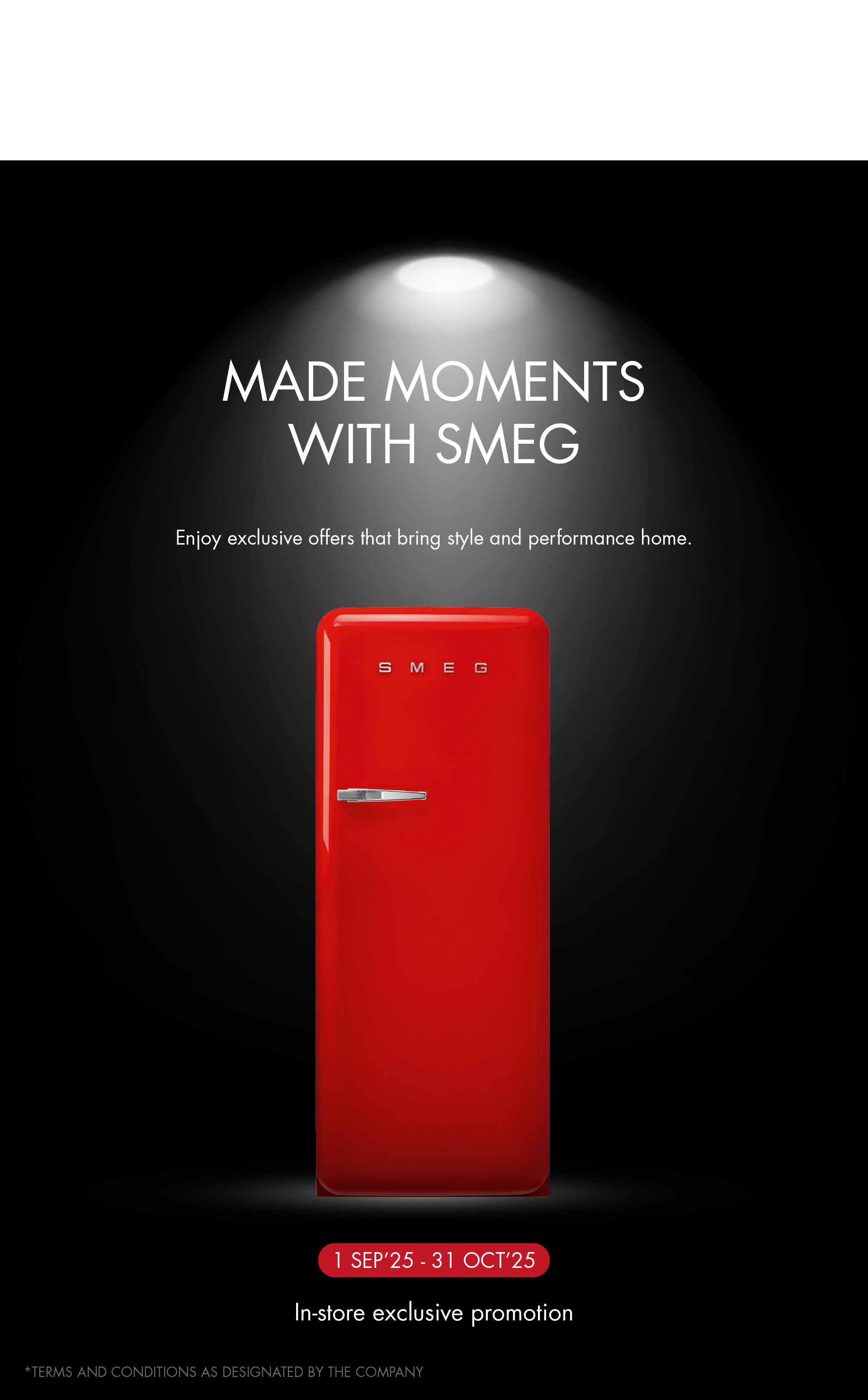 MADE MOMENTS WITH SMEG 2025