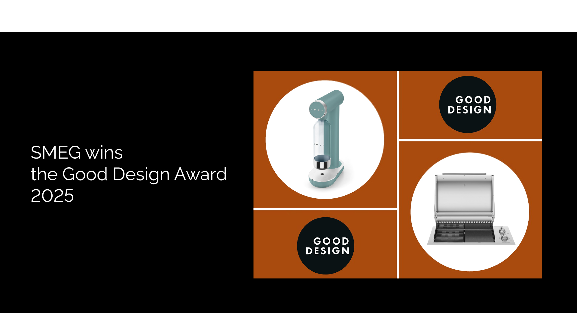 SMEG wins the Good Design Award 2025