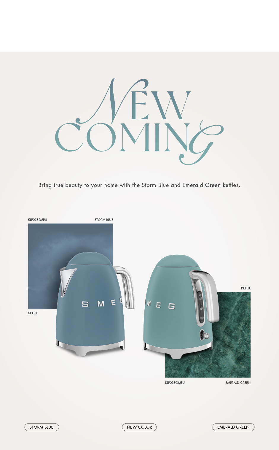 The New Colors – KLF03SBMEU and KLF03EGMEU
